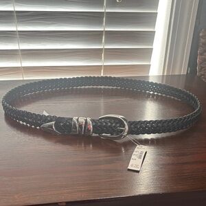 Madewell Navy Braided Belt